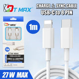 USB-C To Lightning Cable - 3A 1m