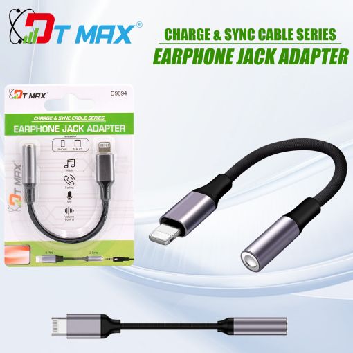 Lightning To 3.5mm Earphone Jack Adaptor iPhone, iPad, iPod
