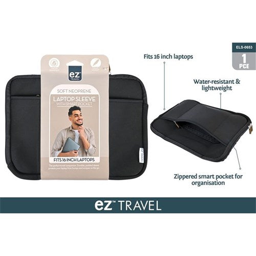 1pce Laptop Case 38x28x1cm Black