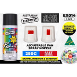 Spray Paint Gloss Black Export 250gm