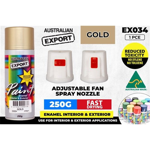 Spray Paint Gold Export 250gm