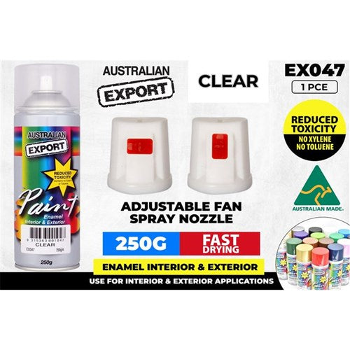 Spray Paint Clear Export 250gm