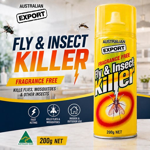 Fly Spray Fragrance Free 200g