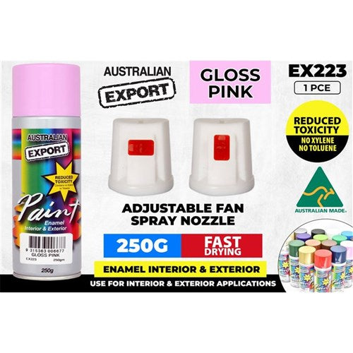 Spray Paint Export Gloss PinkExport250gm