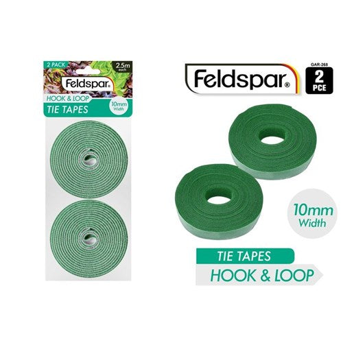 1pack Hook & Loop Tie Tapes 10mmx2.5M 2pce