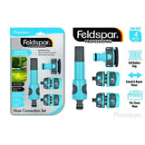 4pce Hose Connector Set 3/4-1 Fittings