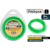 1pce Garden Trimmer Line 8Mx2mm Green