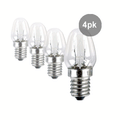 E12 Light Globe Warm White – 4 Pack