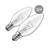 E14 Globe Warm White – 2 Pack