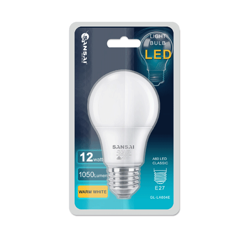 12W LED LIGHT BULB WARM WHITE