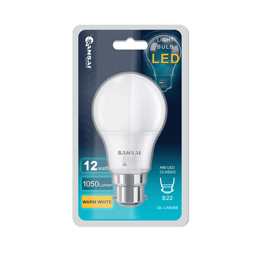 12W LED LIGHT BULB WARM WHITE
