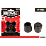4pce Rubber Chair Tips 1.6cm