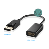 DisplayPort Male To HDMI Female Adaptor