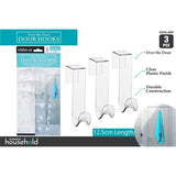 1pack Over The Door Hooks 3pcs