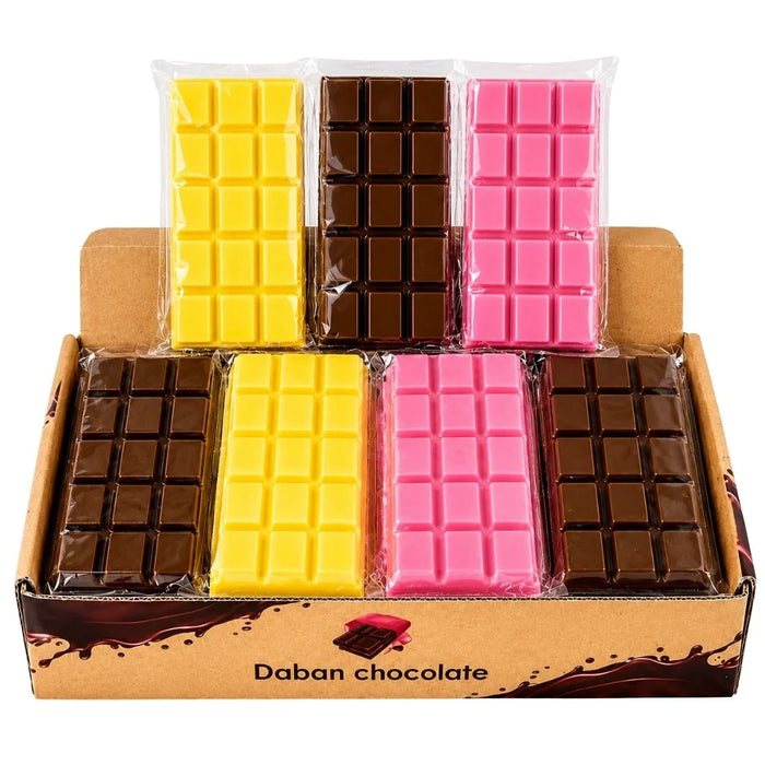 1pc Squishy Squeeze - Treat Series Chocolate - 7cm x 16cm - Assorted Colours
