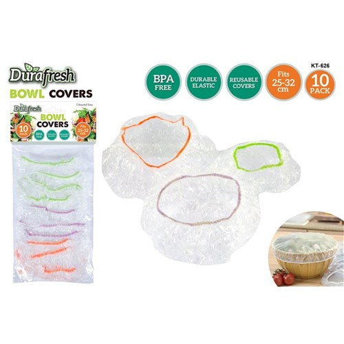 1pack Reusable Bowl Covers 10pce