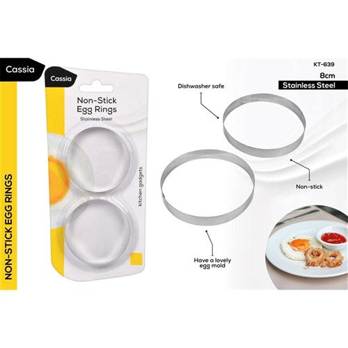 1pack 2 Piece Egg Rings