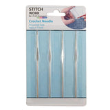 1pack STITCHWORK - CROCHET NEEDLE Pcs4 12CM