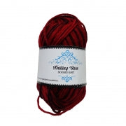 KNITTING YARN MULTI COLOR RED 100G