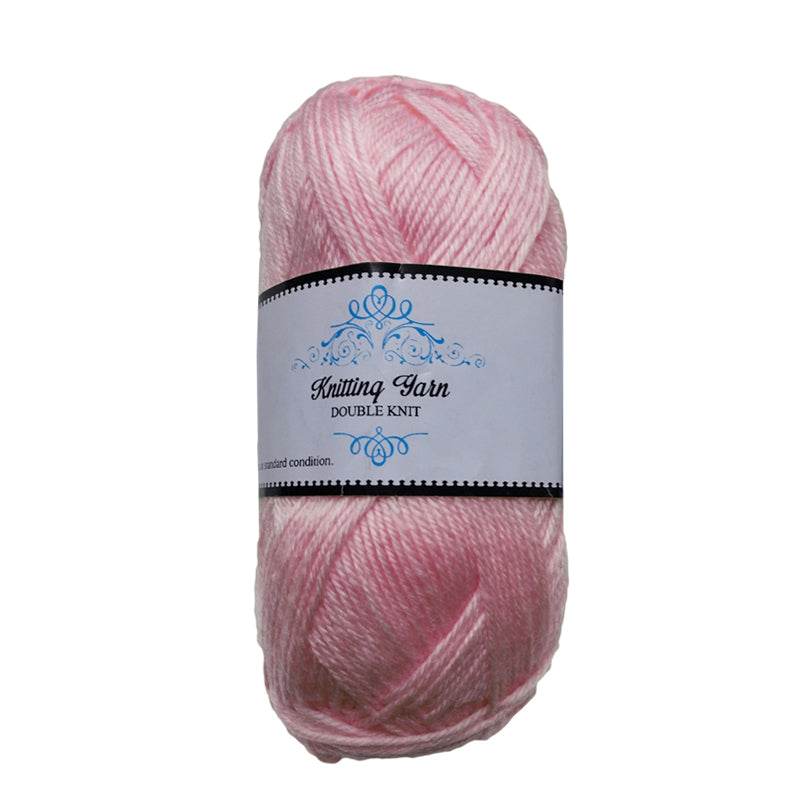 KNITTING YARN 100G BABY PINK