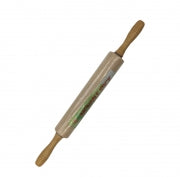 WOODEN ROLLING PIN 4CMX42CM MOVABLE