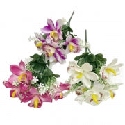 FLOWER BUNCH - ORCHIDS 5HD 3COLS
