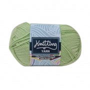 KNITTING YARN 100G LIGHT GREEN