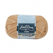 KNITTING YARN 100G KHAKI