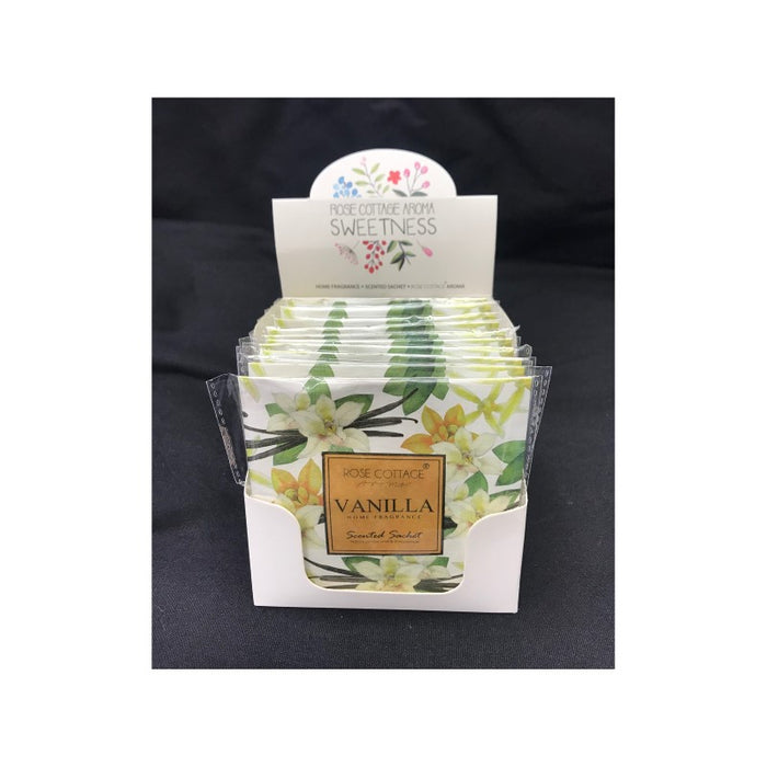 1pc SCENTED SACHET VANILLA 11X11CM