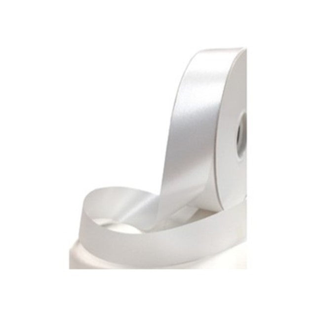 GIFT RIBBON 3CMX100YARDS WHITE