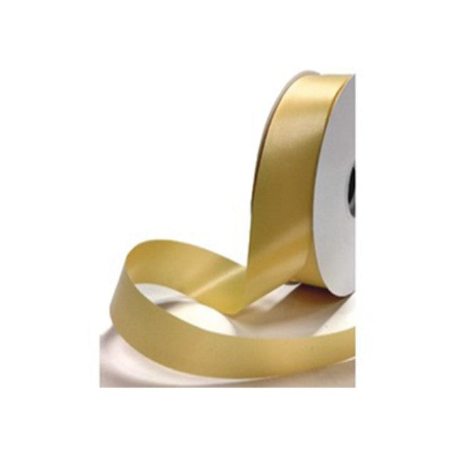 GIFT RIBBON 3CMX100YARDS BABY GOLD