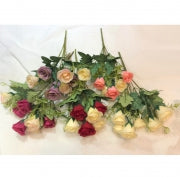 FLOWER BUNCH - 7HD ROSES 2TONE 5ASST