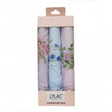 HANDKERCHIFE EMBROIDERED 3P