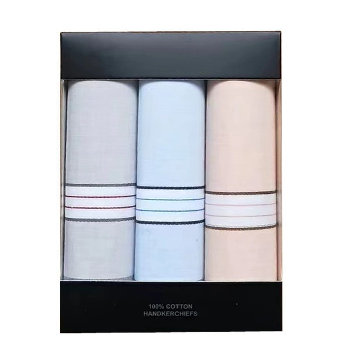 1pack HANDKERCHIEVES 3P COTTON 40X40CM