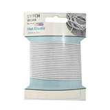STITCHWORK - ELASTIC BANDS 1mmX3M WHITE
