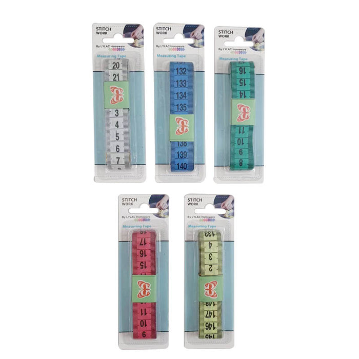1pc STITCHWORK - TAPE MEASURE ASSORTED COLORS