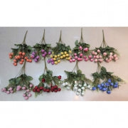 FLOWER BUNCH - MINI ROSEBUD 18HDS 6COLS