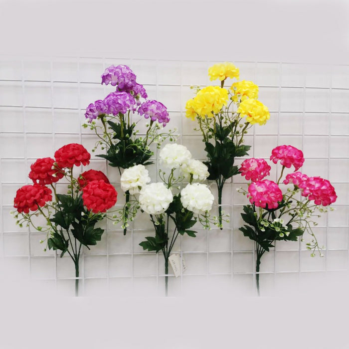1pc FLOWER BUNCH - 5HD BALL SHAPE FLOWER 5COLS