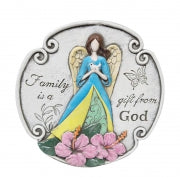 Garden Inspirational Rock Angel 25x25x2.5cm