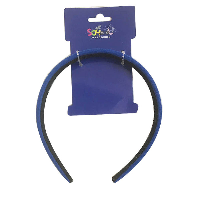 SCHOOL BLUE HEADBAND