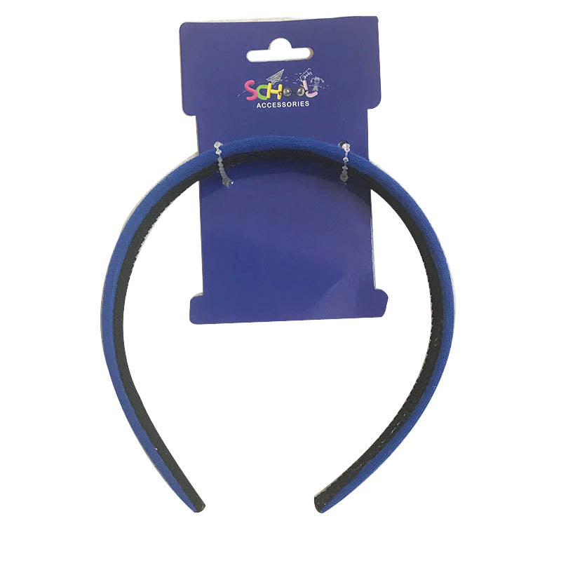 SCHOOL BLUE HEADBAND