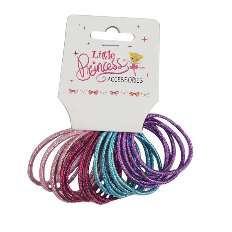 1pack KIDS HAIR SET ELASTIC HAIR BANDS ASST COLS