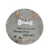 Garden Inspirational Rock Dog 25x25x2.5cm