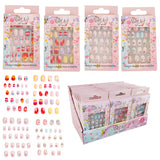 1 Pack NAIL ART 24PCS SET GIRL'S PDQ