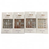 1 Pack NAIL ART W/DIMONTE DECO 24PC 4 ASSORTED DESIGNS