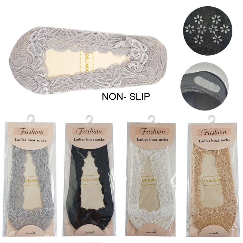 1pc BOAT SOCKS COTTON/ELASTIC ASST COLS