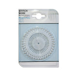 1pack STITCHWORK - PEARL PINS WHITE 40PCS