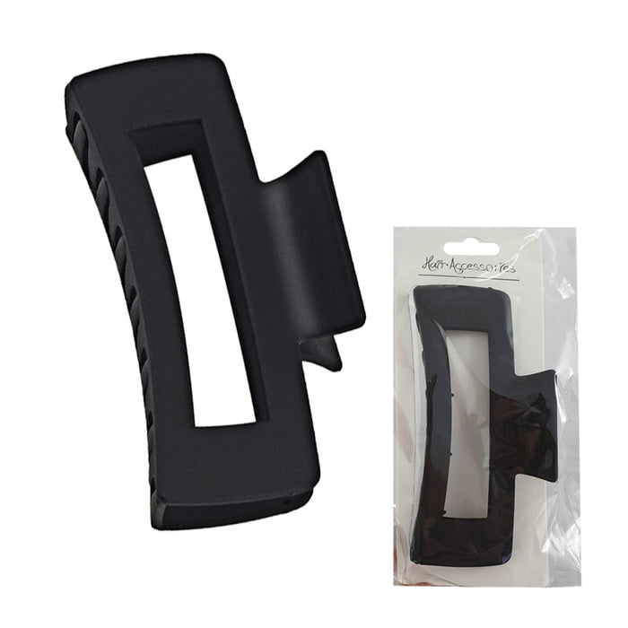 1pc HAIR CLAW MATT BLACK