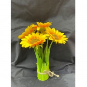 FLOWER - SUNFLOWER PLANT 29CM 5HD