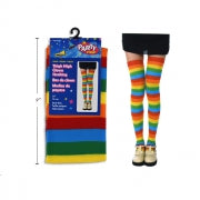 Clown Stocking 76cm Thigh-High